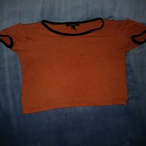 Forever 21 Small Crop Top Tee